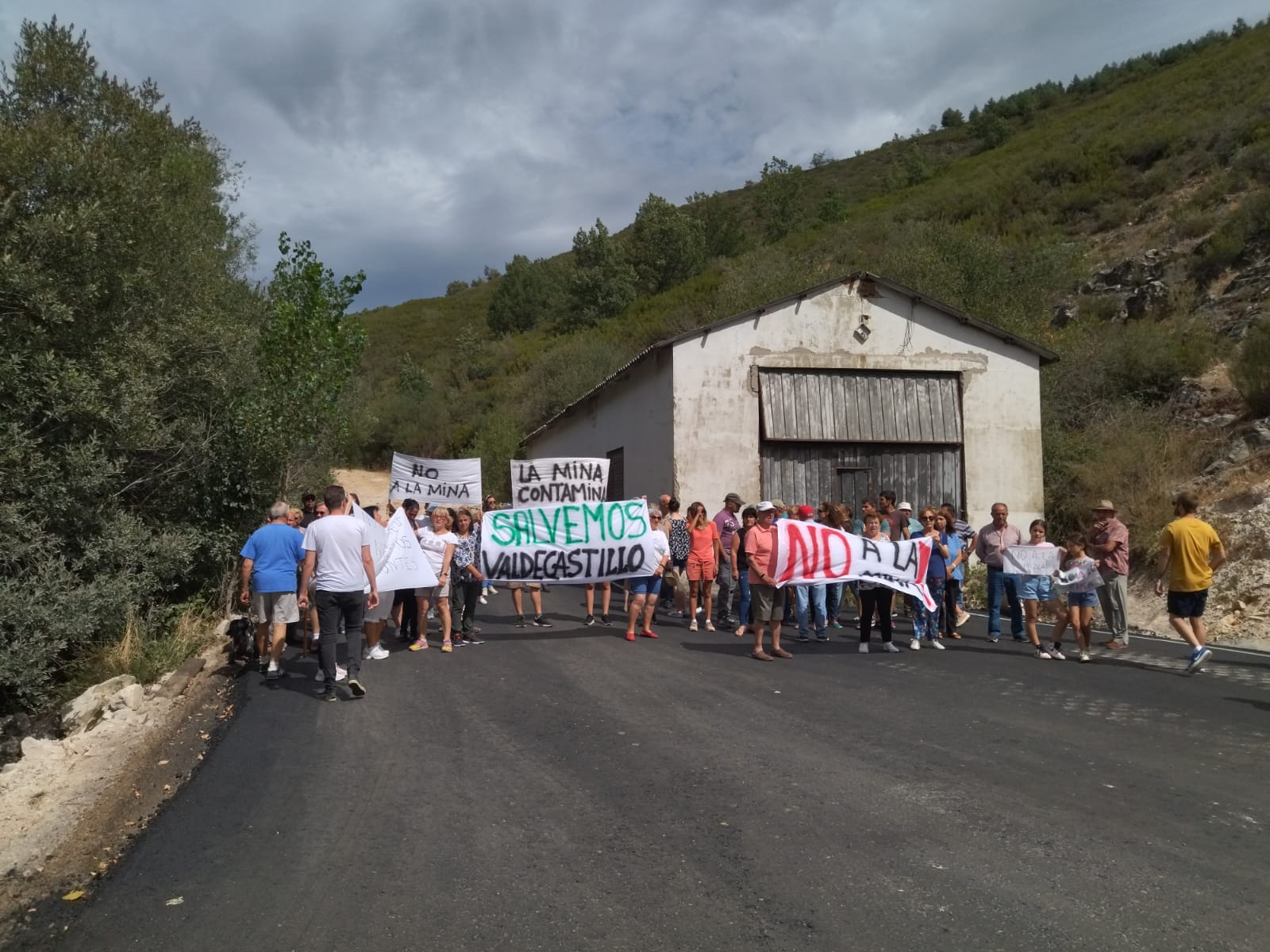 Protesta en Oville |LNC