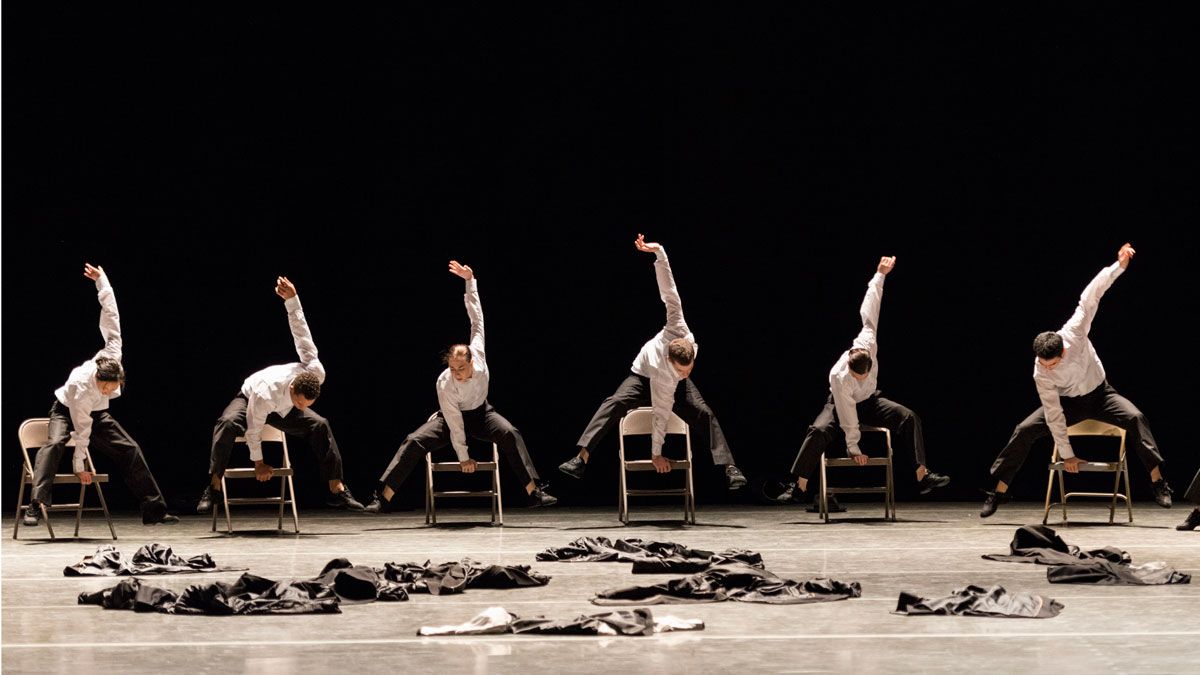 'Minus 16', una de las coreografías de danza contemporánea protagonizadas por el Ballet de Silicon Valley.