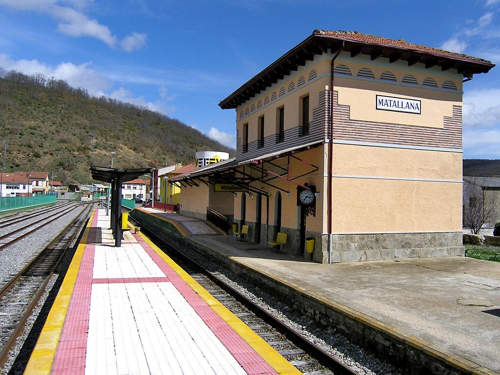 Estación ferroviaria de Matallana de Torío. | L.N.C.
