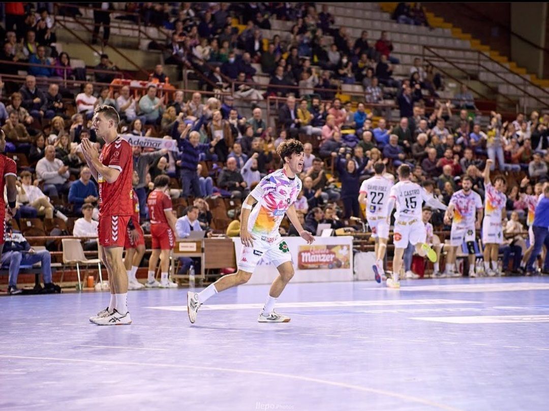 Imagen de Darío Sanz durante un partido la temporada pasada | DARÍO SANZ