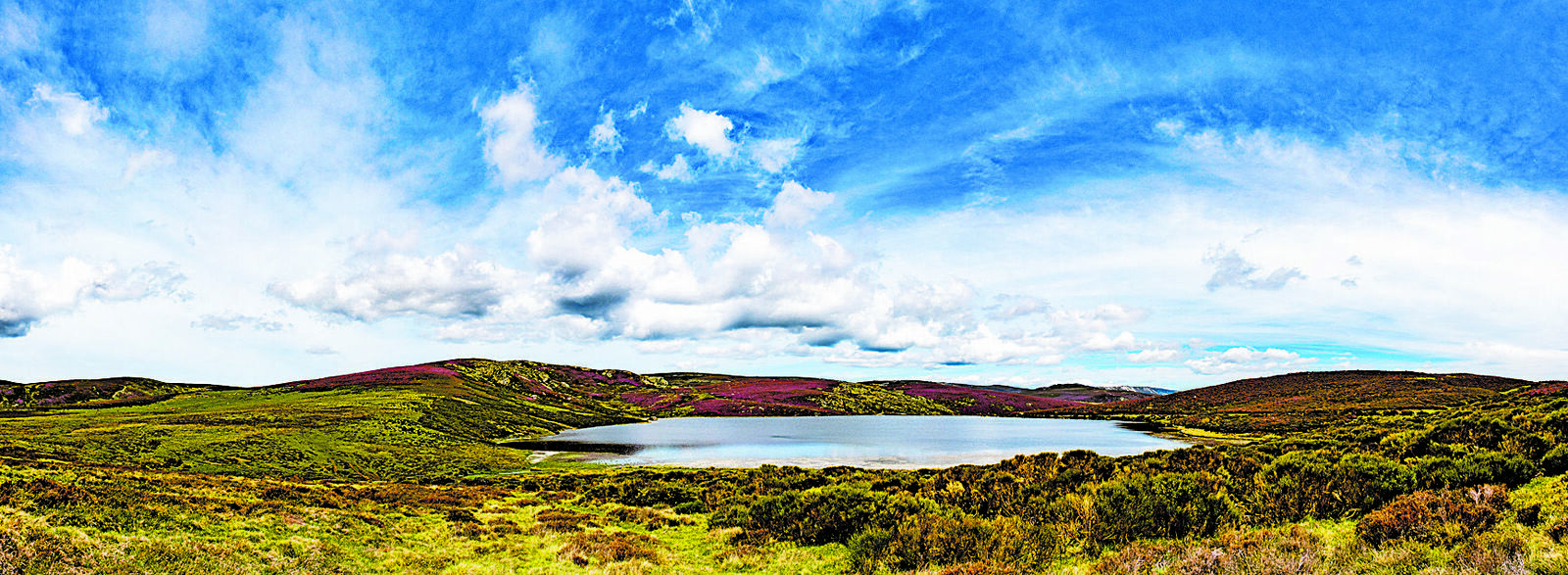 Vista panorámica de la laguna de los Peces. | VICENTE GARCÍA