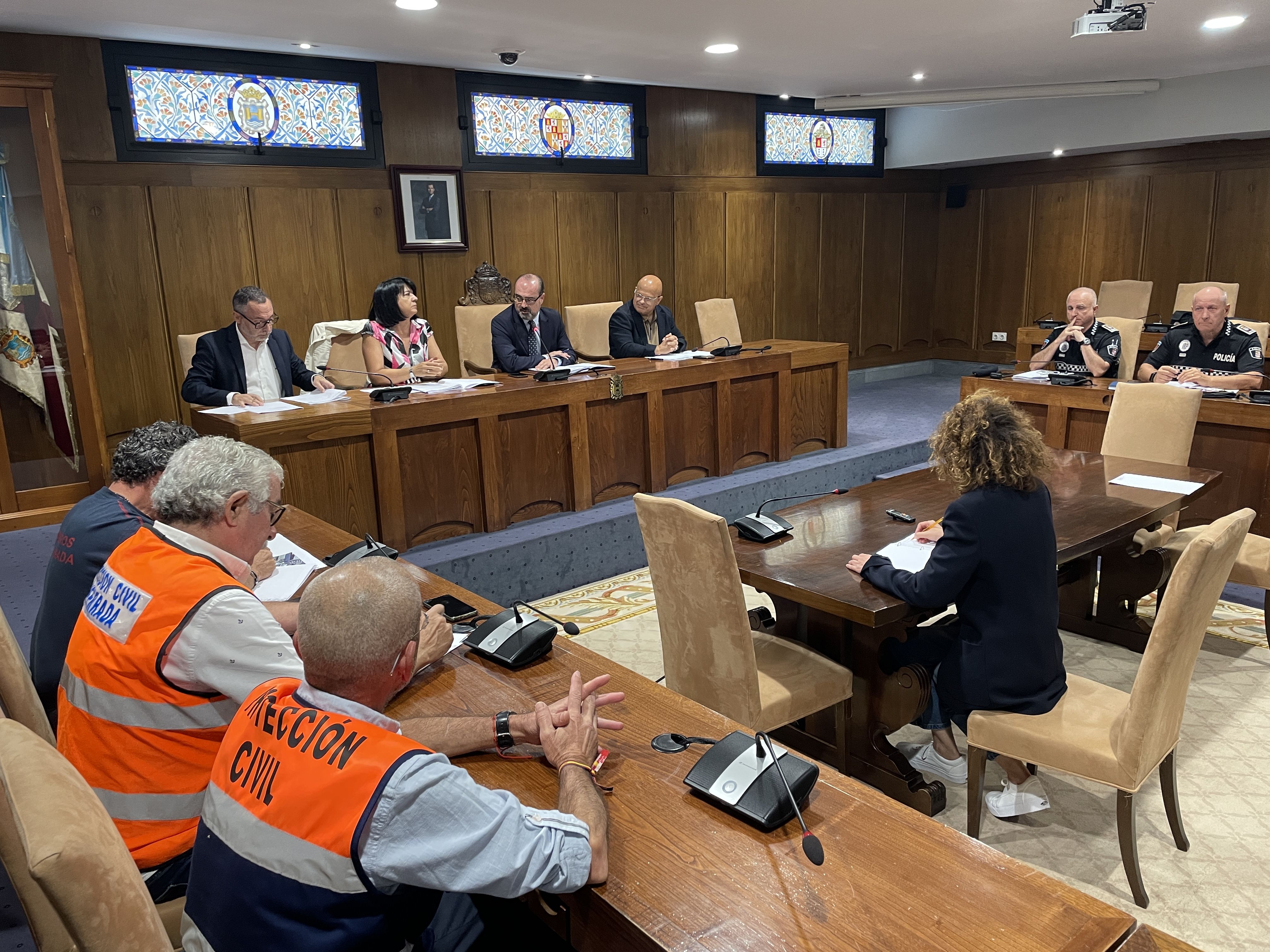 Junta Local de Seguridad Ciudadana de las Fiestas de la Encina 2023. | Javier Fernández