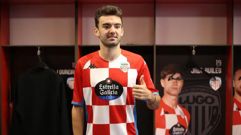 Andoni López, con el Lugo. | LUGO