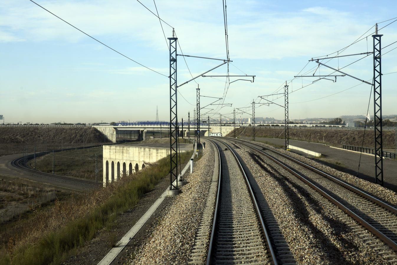 Un tramo de vía de la LAV Norte. | L.N.C.