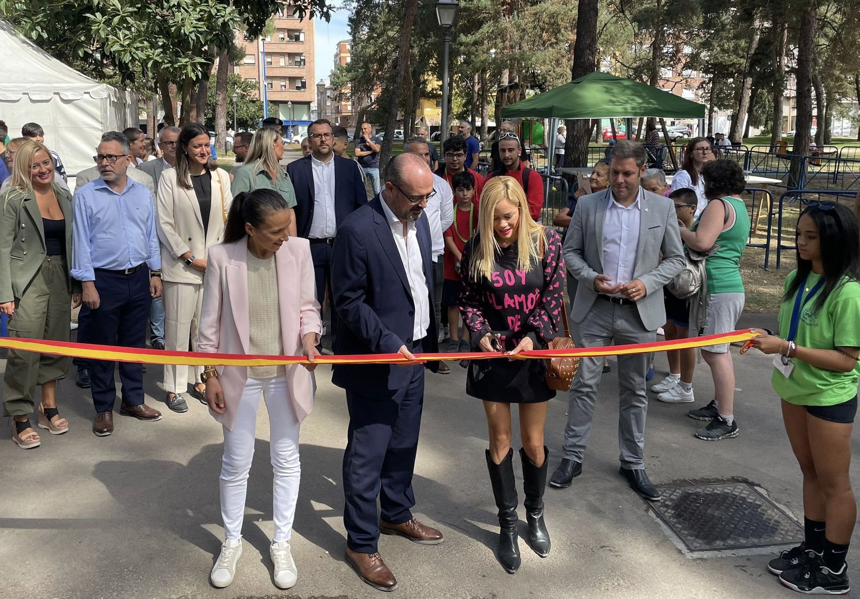 Momento de inauguración de la Ciudad Mágica 2023. | S.G.