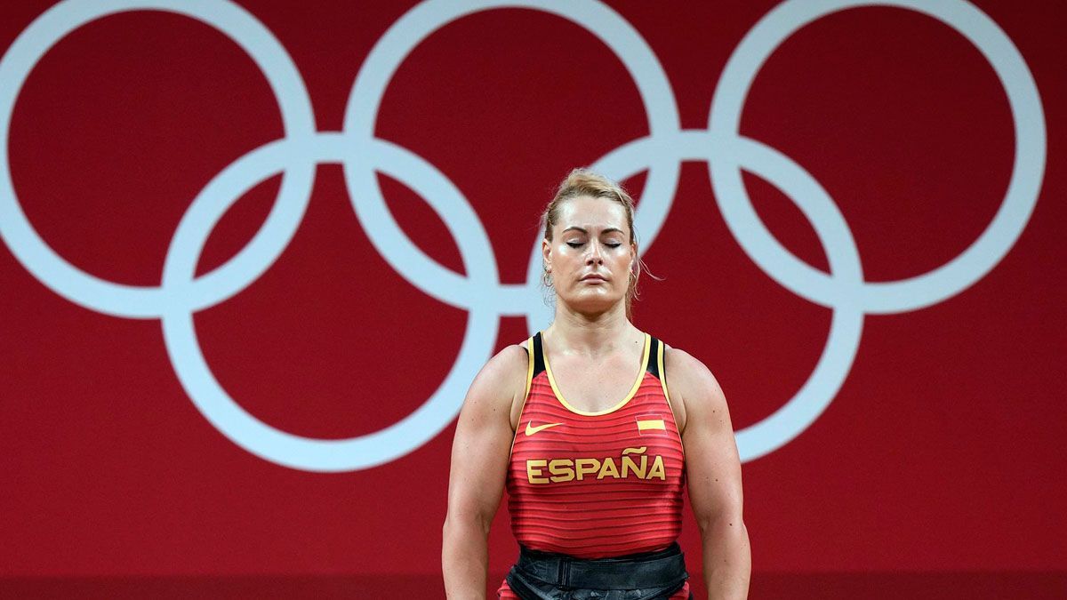 Lydia Valentín, durante los pasados Juegos Olímpicos en Tokio. | COE