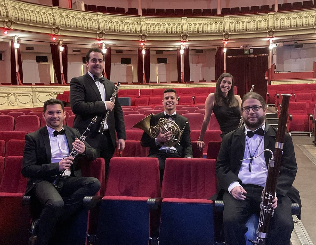 Quinteto DiesisAlmeraya estará actuando en La Térmica Cultural.