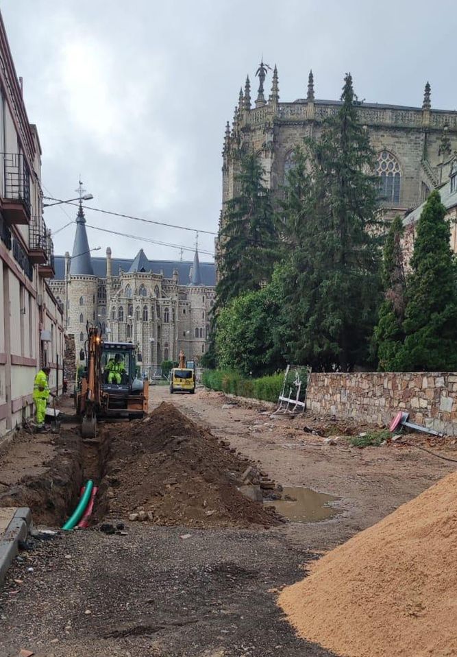 Una imagen de las obras que se están llevando a cabo. | P.F.
