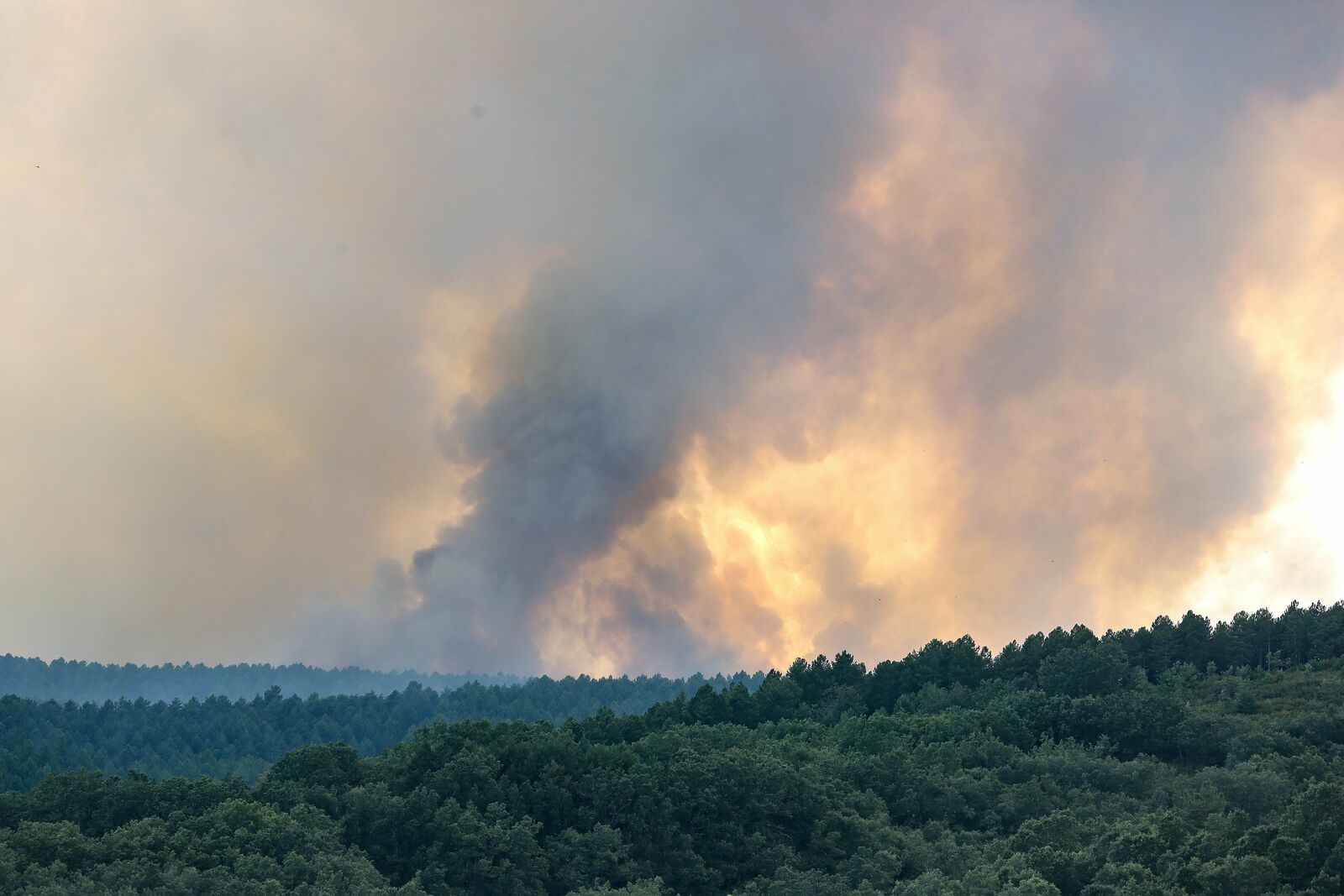 Santa Colomba de Curueño vivió uno de estos incendios. | CAMPILLO (ICAL)