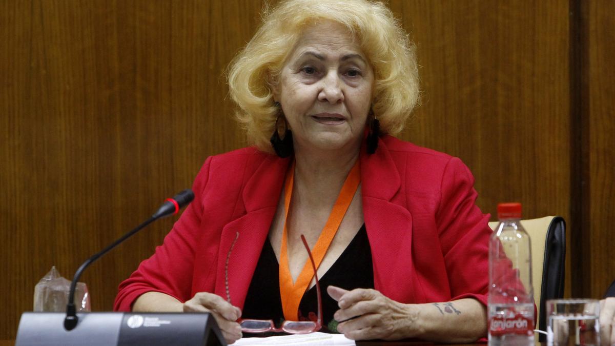 Carmen Flores, presidenta de la asociación.