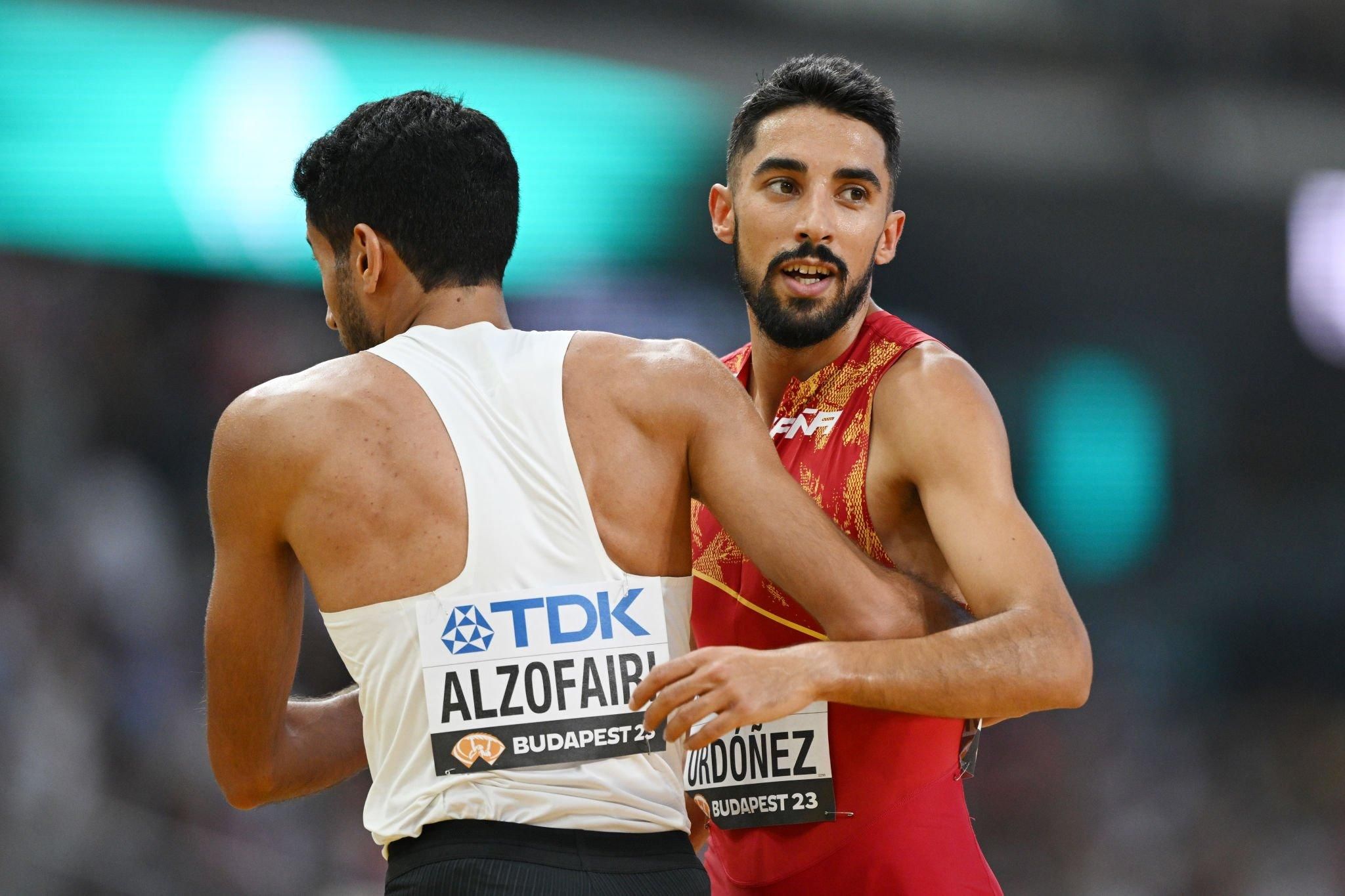 Saúl Ordóñez, durante el pasado Mundial de Budapest.