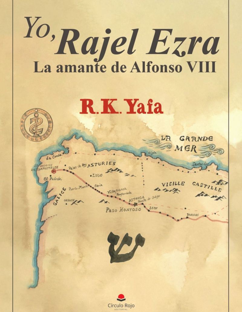 Portada Yo, Rajel Ezra. La amante de Alfonso VIII page 0001