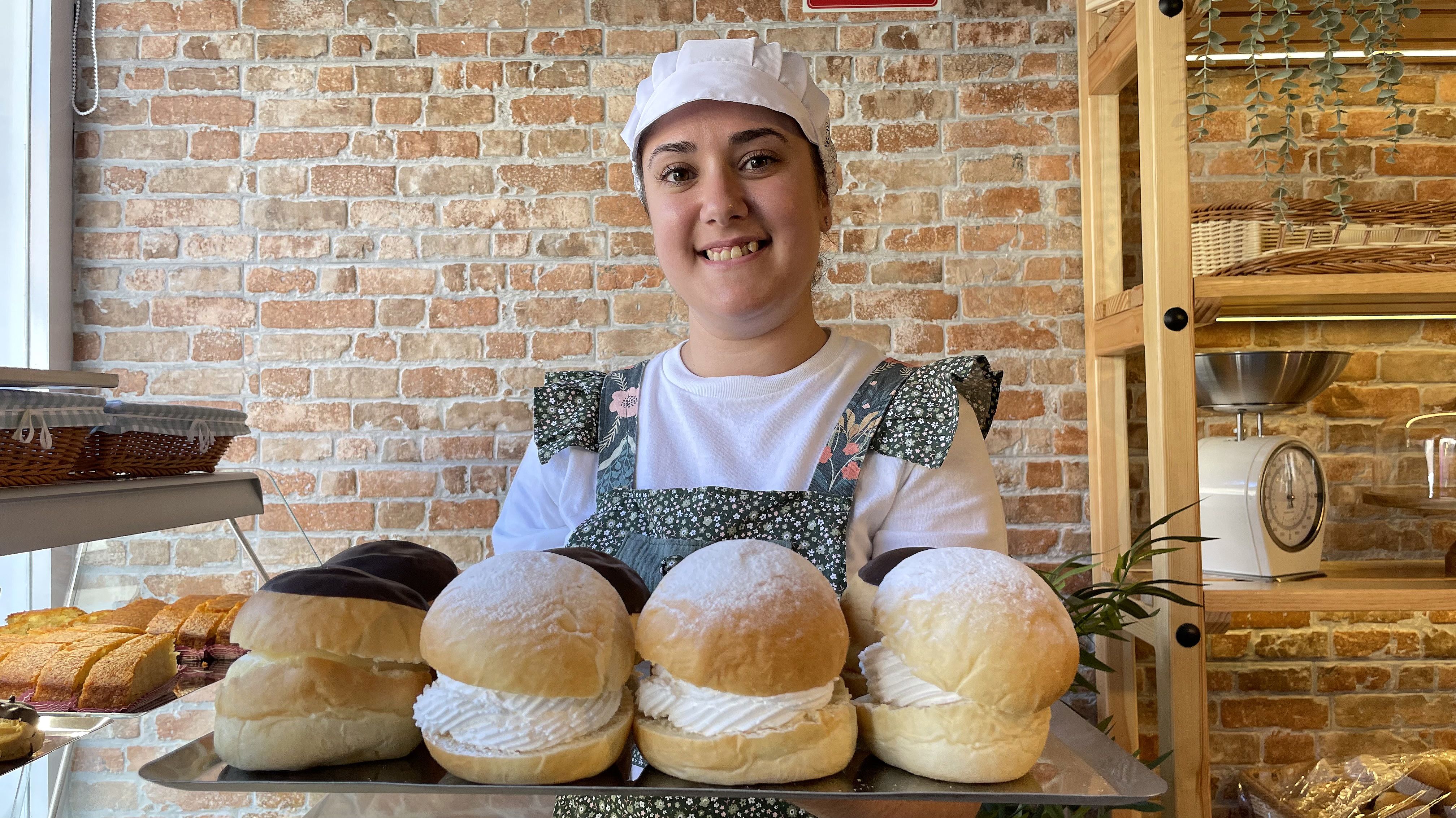 María Madrigal, responsable de la pastelería 'A punto de nieve'