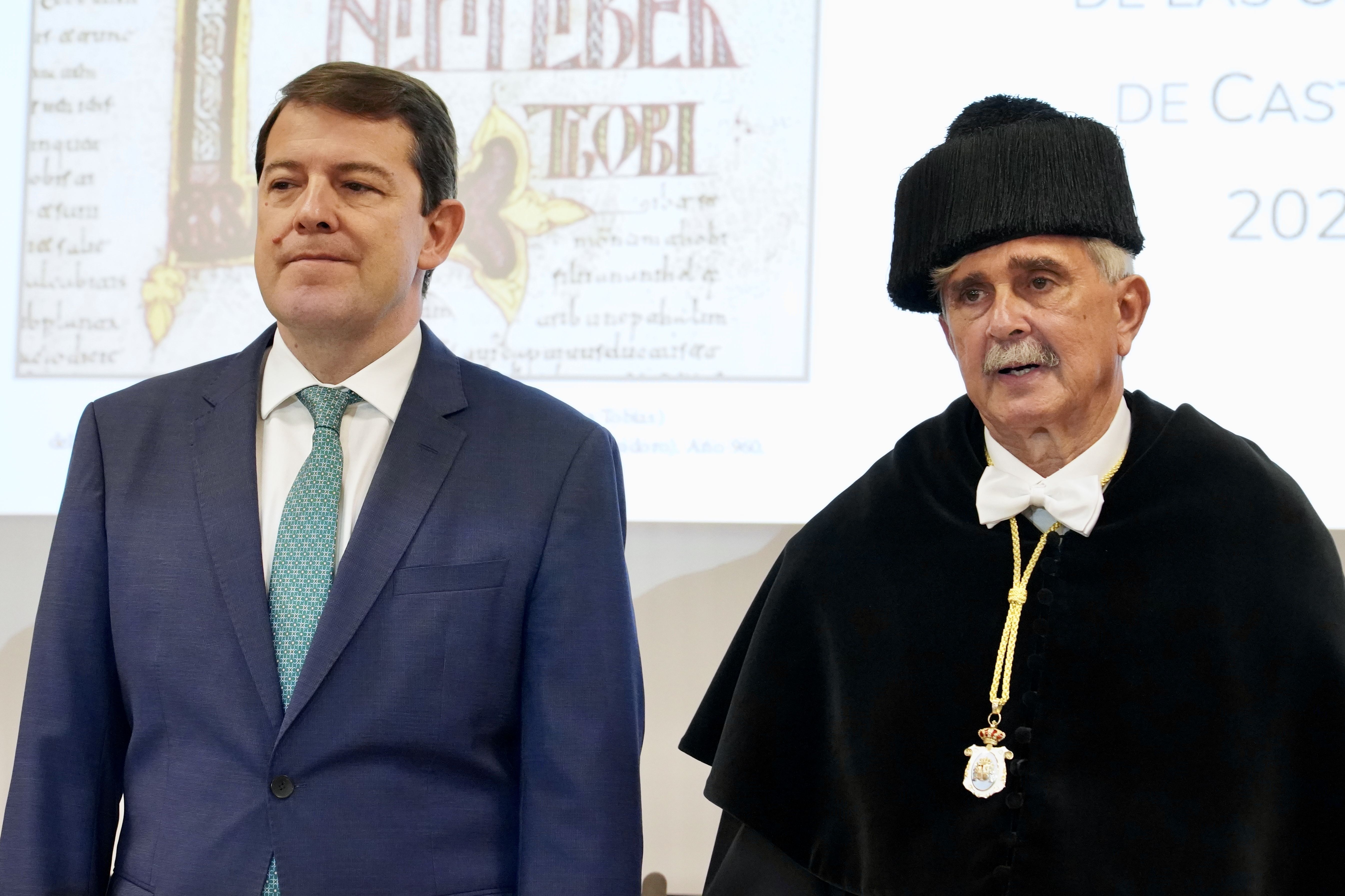 Alfonso Fernández Mañueco y Juan Francisco García Marín. | CAMPILLO (ICAL)