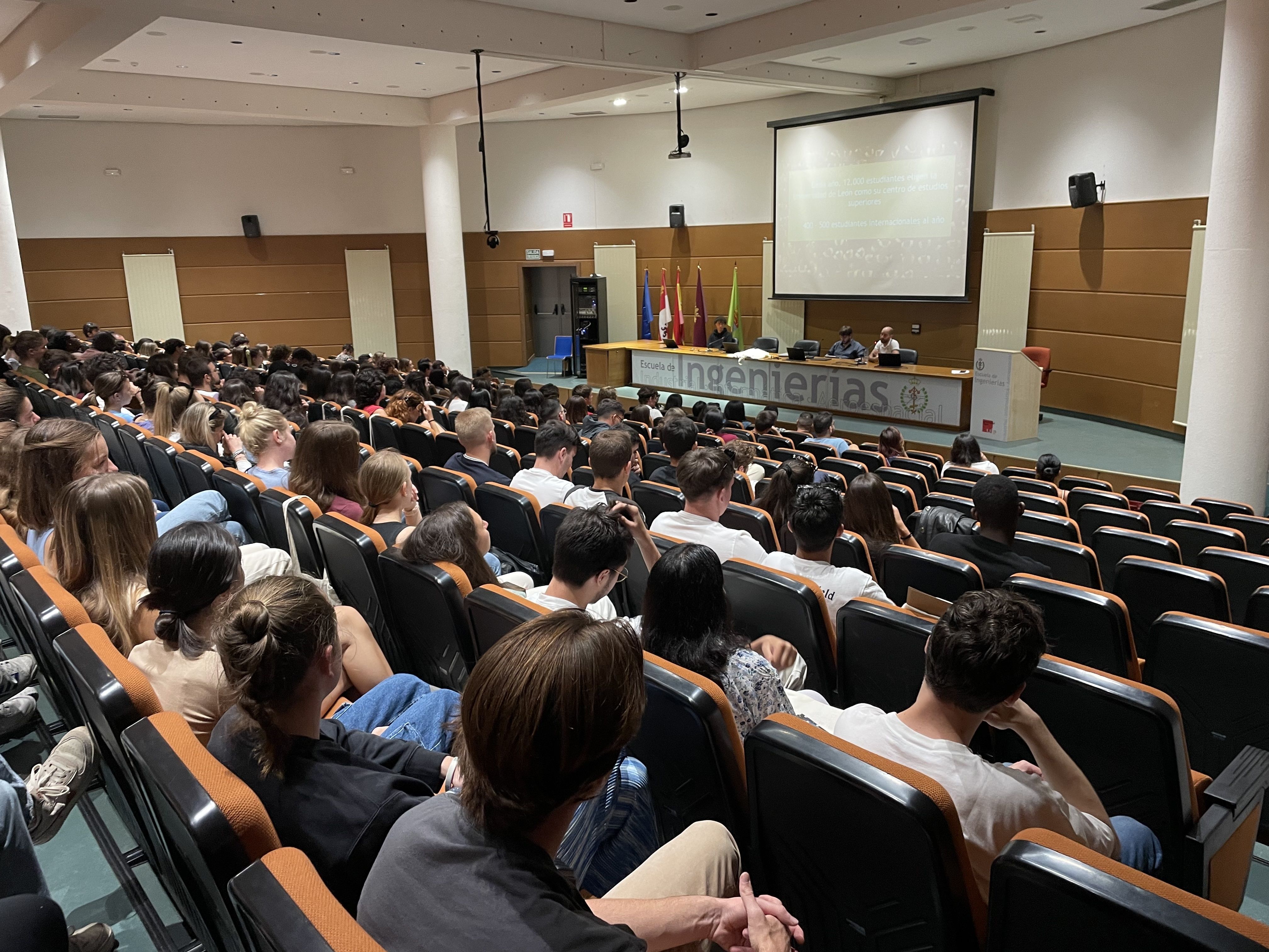 Estudiantes internacionales en la ULE. | L.N.C.