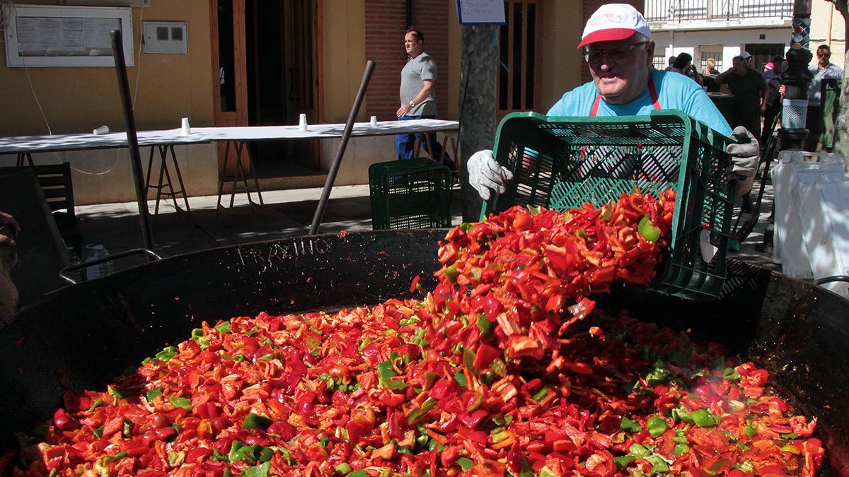 La inauguración de la Feria del Pimiento Morrón en el año 2019. | ICAL