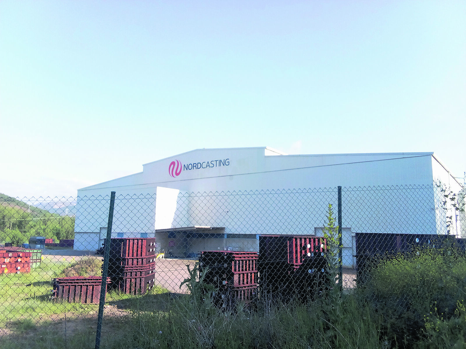Vista de las instalaciones de Nord Casting en La Robla. | ESTEFANÍA NIÑO