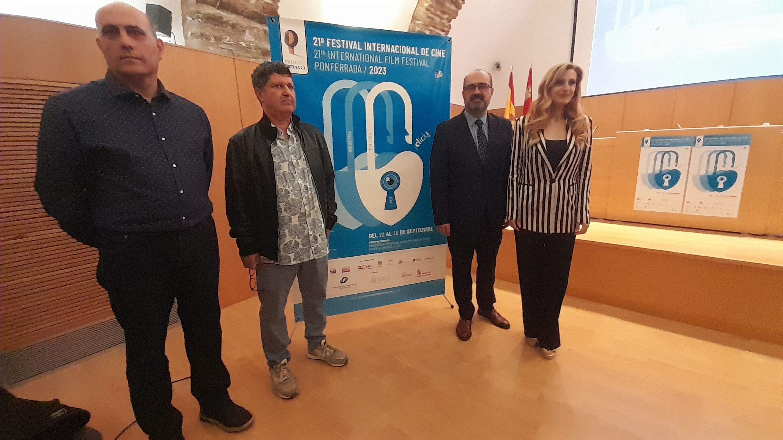 Presentación del Festival de cine en Ponferrada. | MAR IGLESIAS