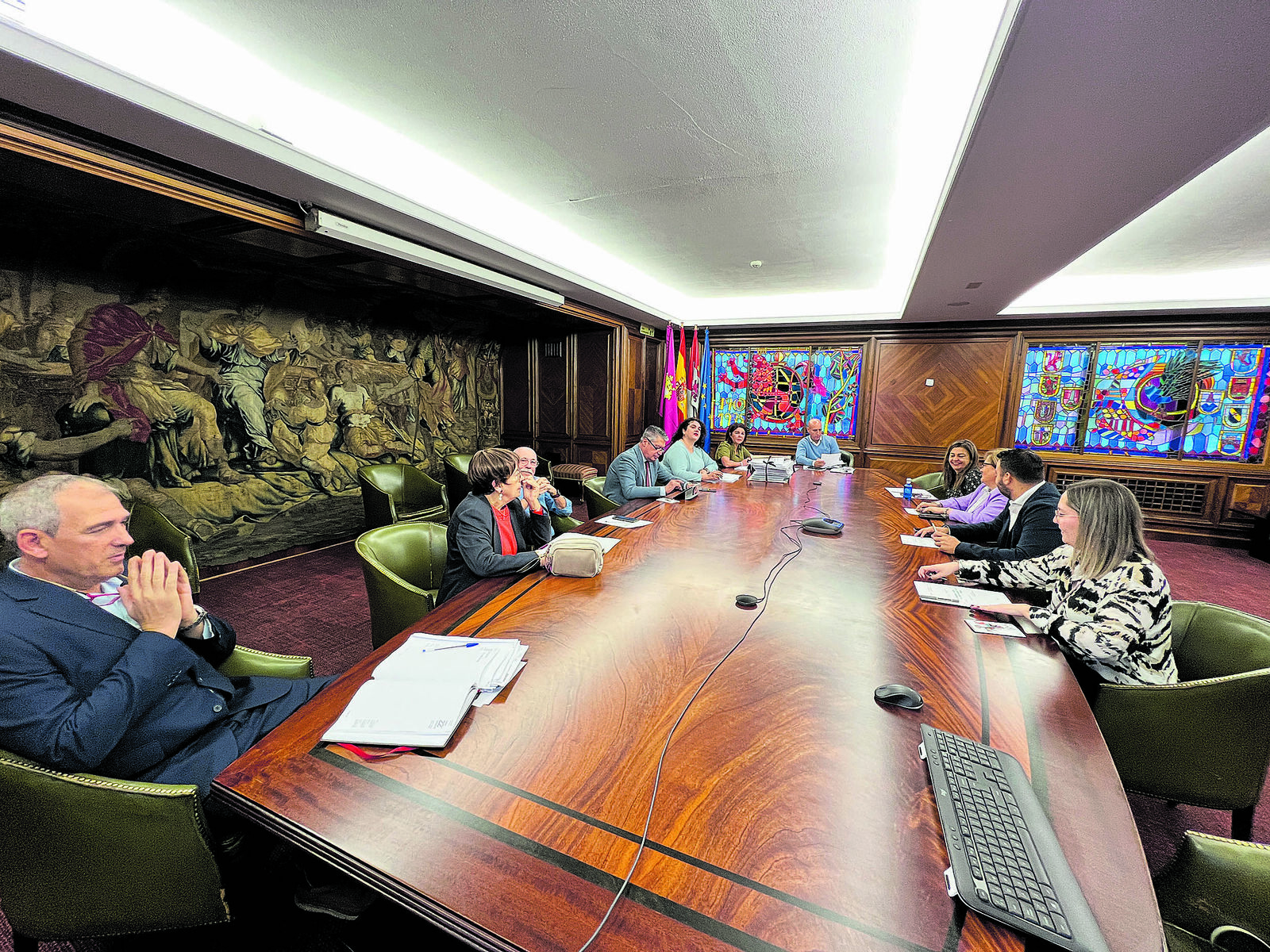 La Junta de Gobierno Local se ha celebrado este viernes. | L.N.C.