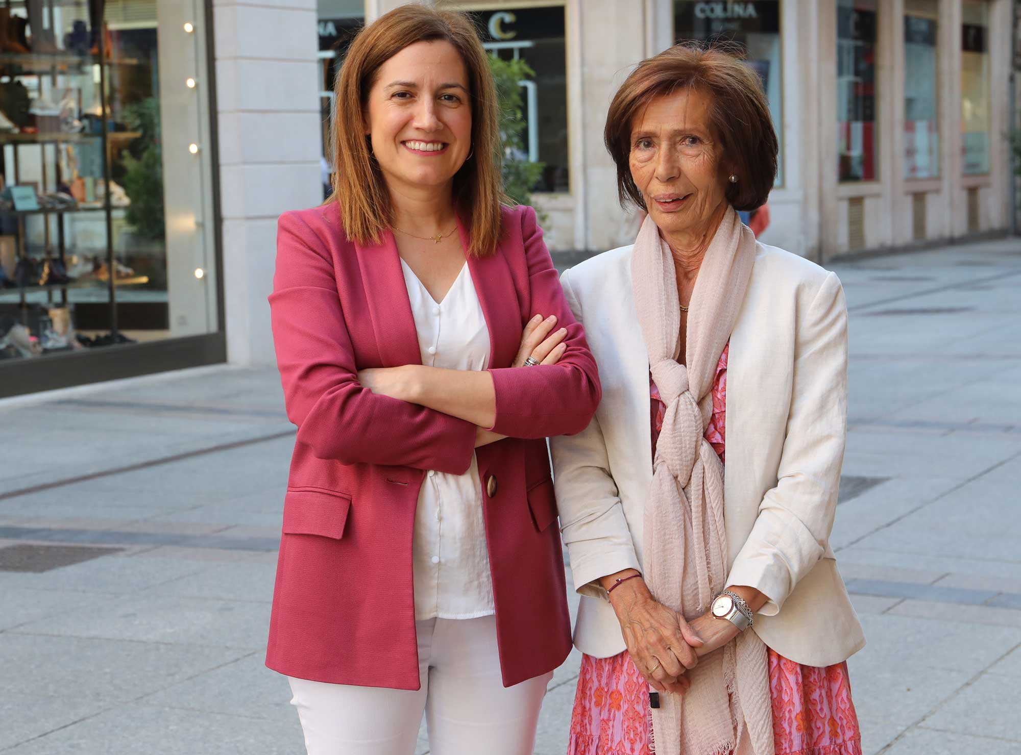 Patricia Nieto y Mariluz Hermoso.  | BRÁGIMO (ICAL)