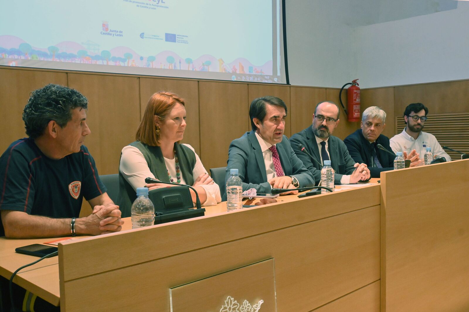 Inicio de las charlas sobre el plan en Ponferrada. 