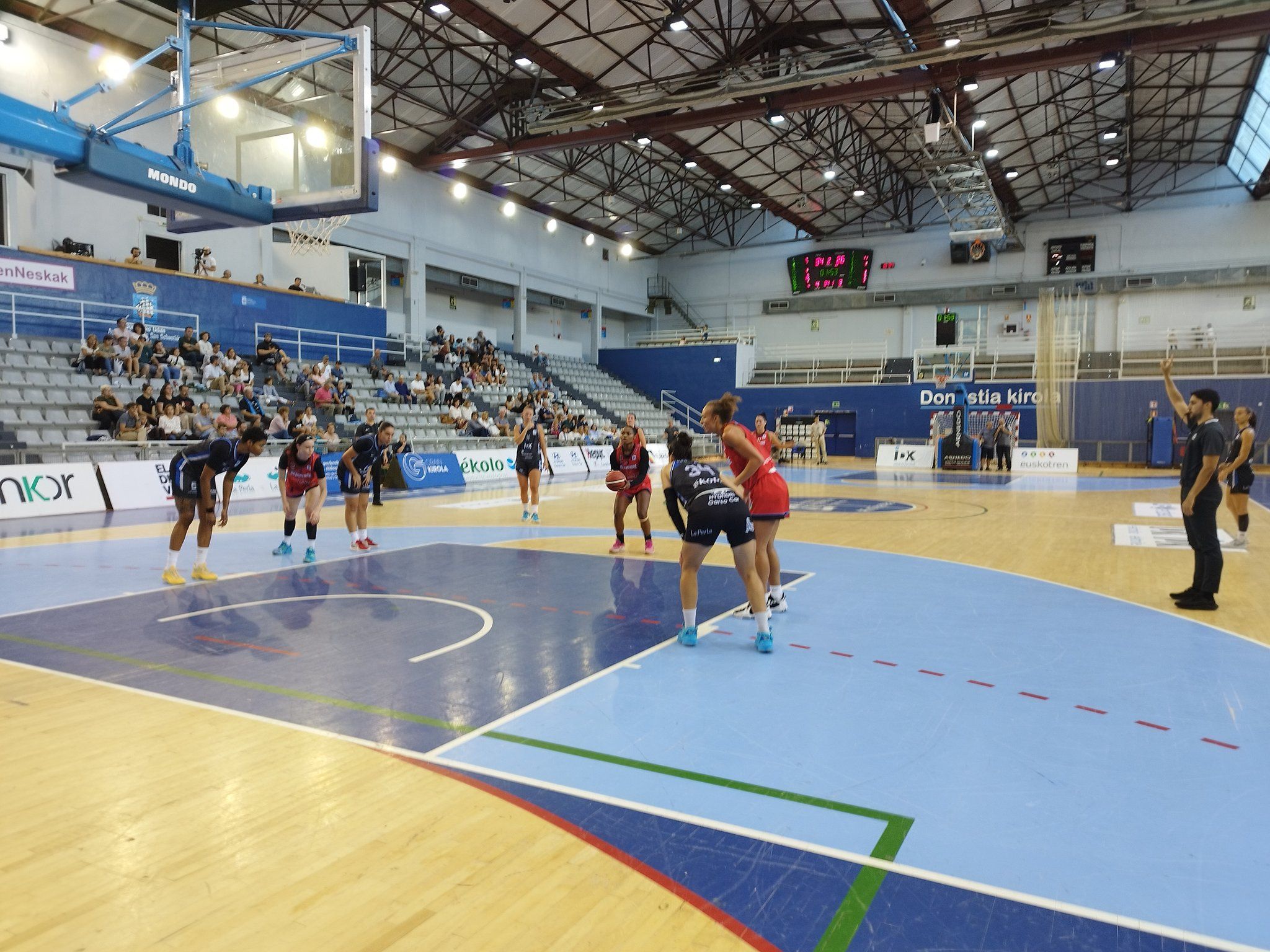 Imagen del debut esta temporada en Liga Endesa del Bembibre | EPB