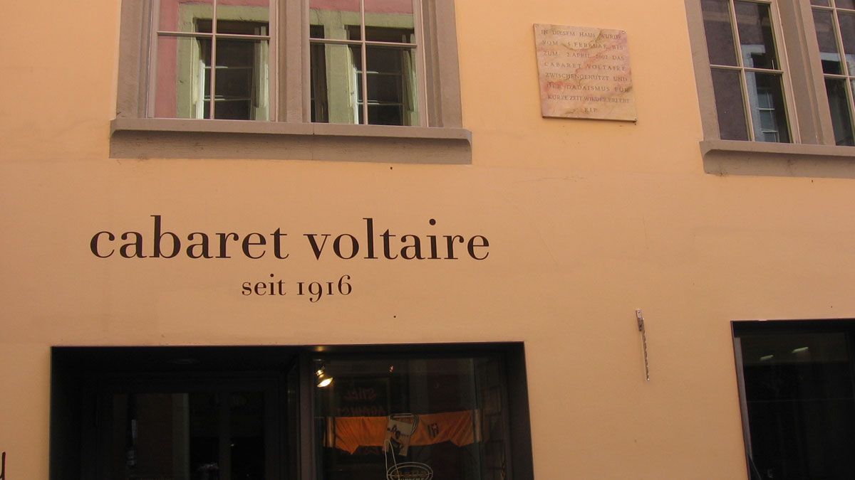 El cabaret Voltaire convertido en museo del dadaísmo.