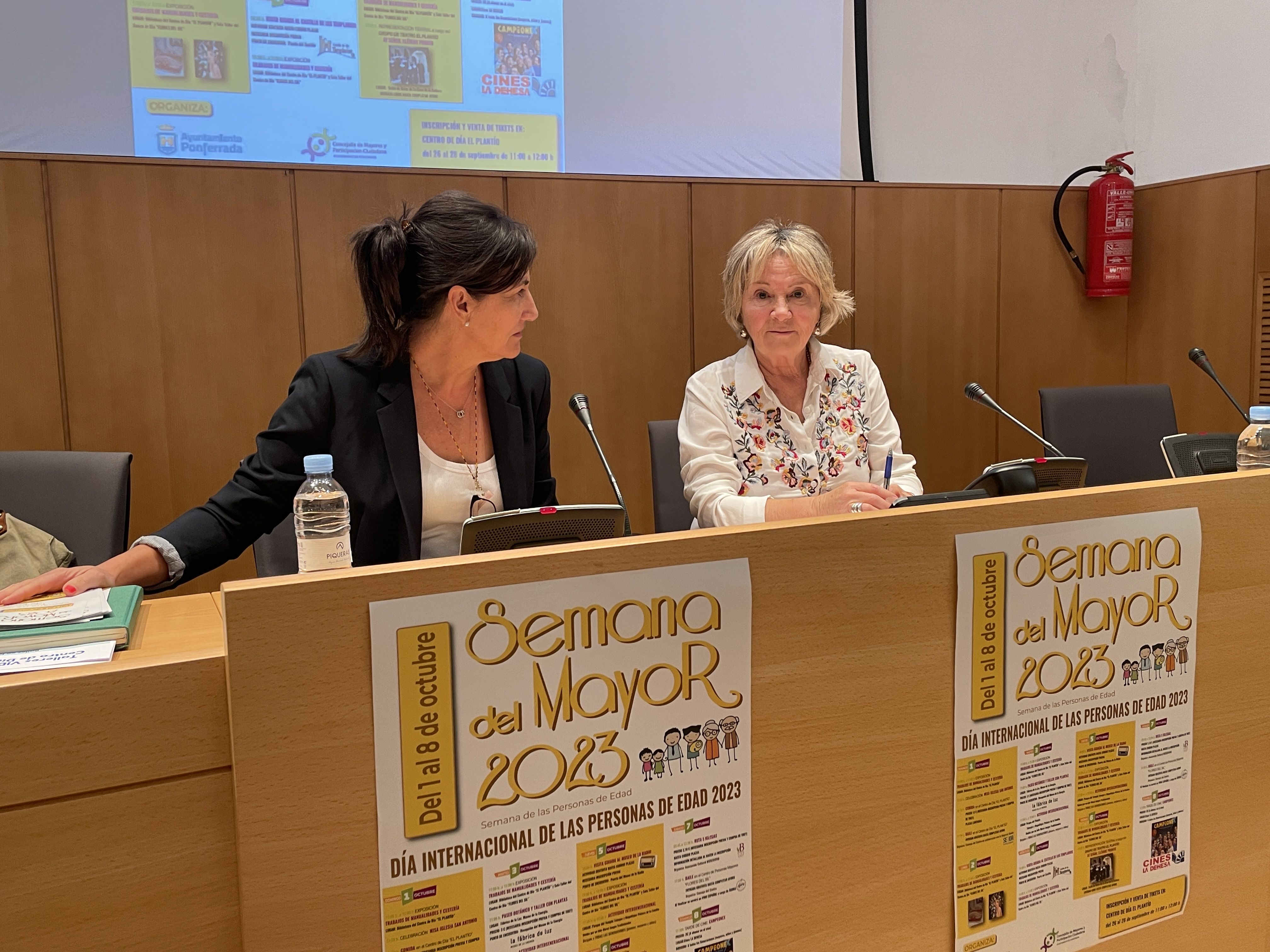 Presentación del programa de actos por la Semana del Mayor 2023. | Javier Fernández