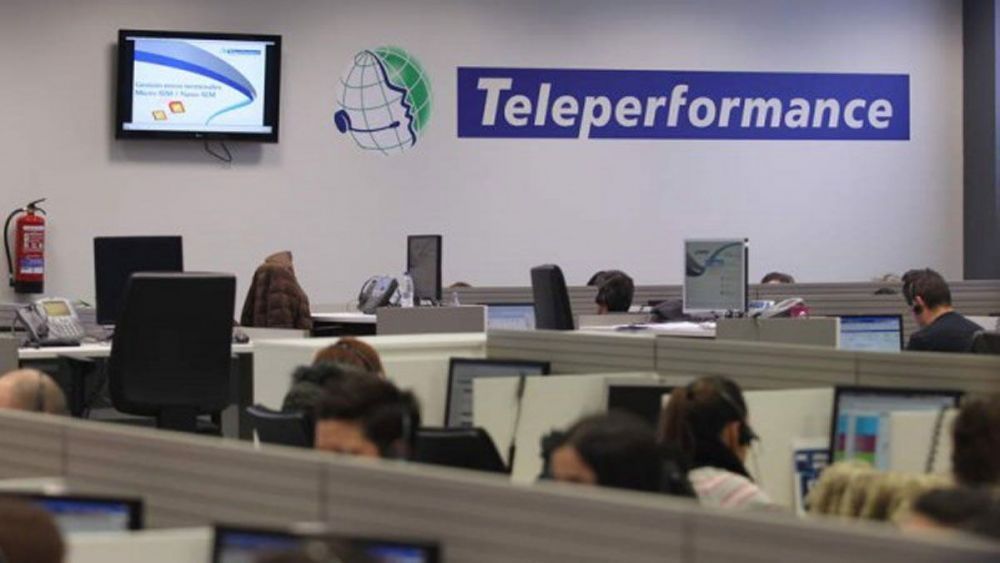 Imagen de las oficinas de la empresa Teleperformance.