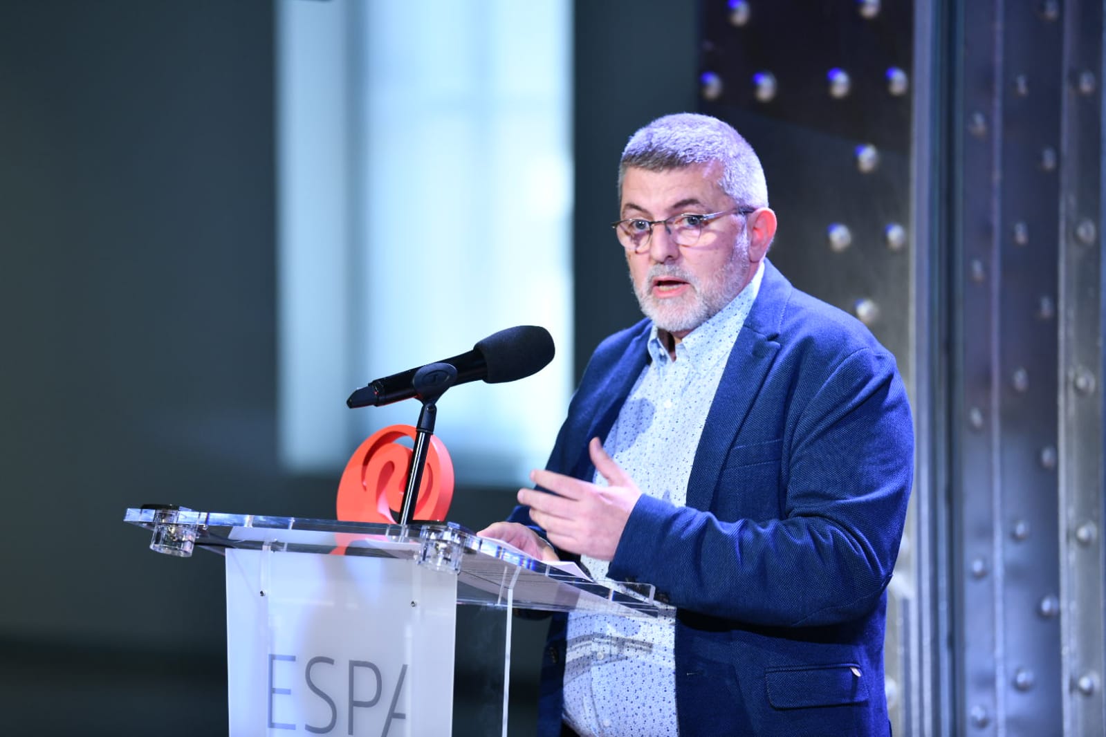 Mario Tascón en una de sus intervenciones.
