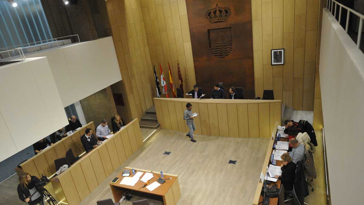 El pleno que se celebra hoy se inicia a las doce y media. | DANIEL MARTÍN