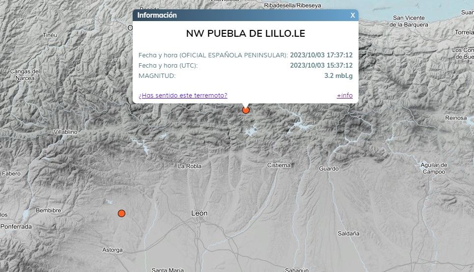 Imagen del Instituto Geográfico Nacional