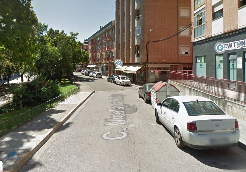 Calle Nicolás de Brujas de Ponferrada en una imagen de Google Street View.