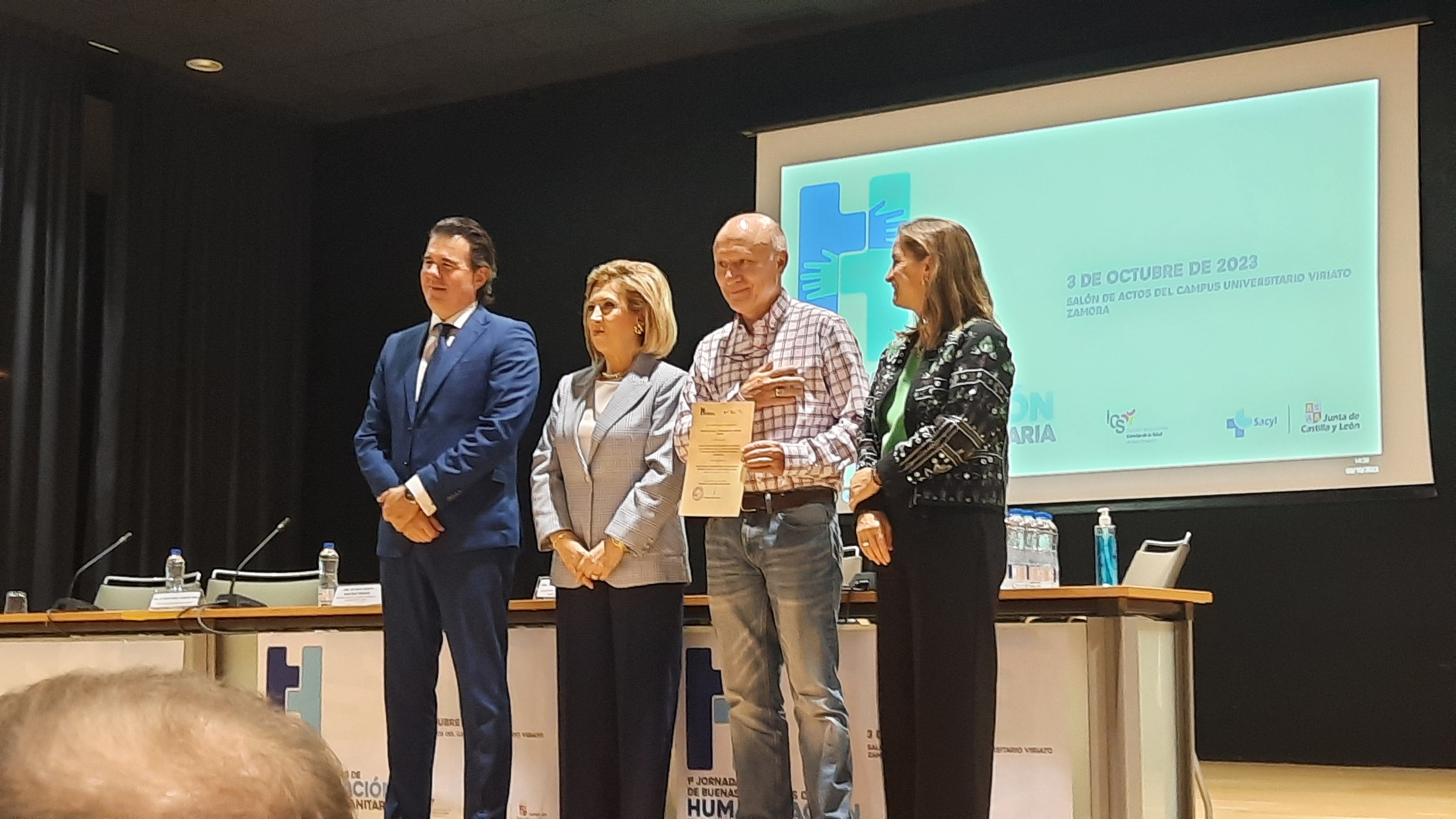 La entrega de premios tuvo lugar en Zamora. | L.N.C.