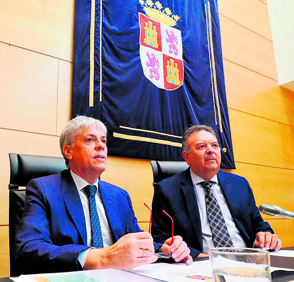 El delegado territorial de la Junta en León, Eduardo Diego, en las Cortes. | L.N.C.