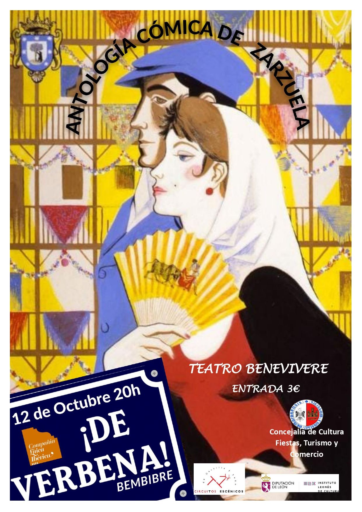 Cartel anunciador de la actividad. 