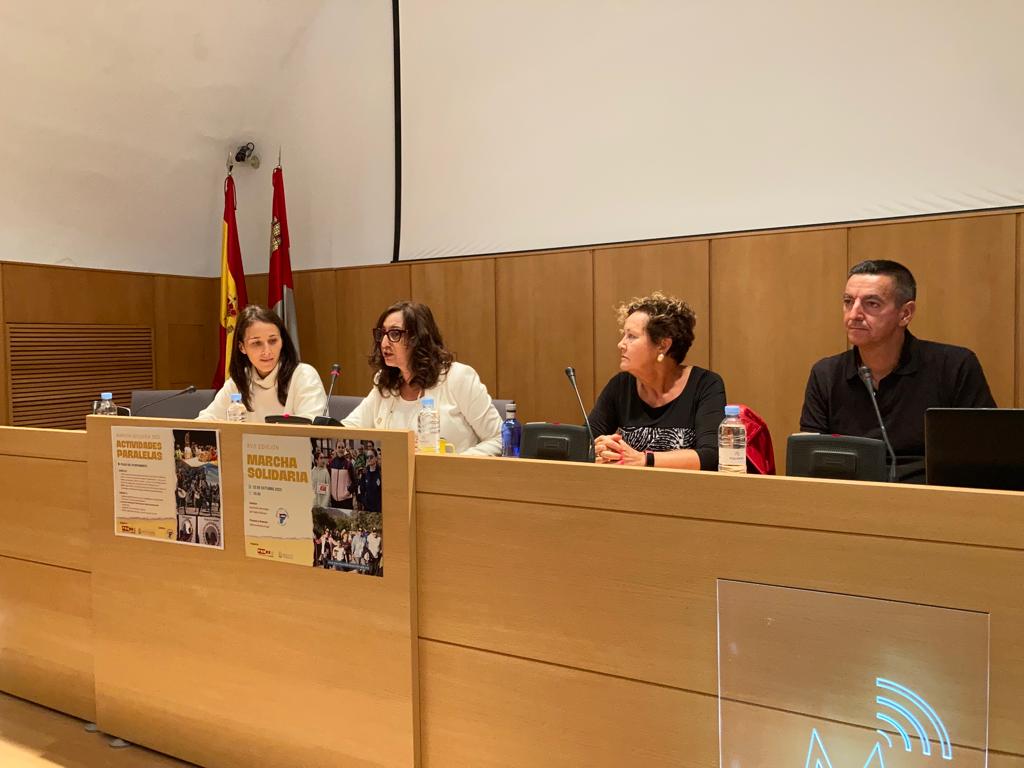 Presentación de la Marcha Solidaria en el Ayuntamiento de Ponferrada.