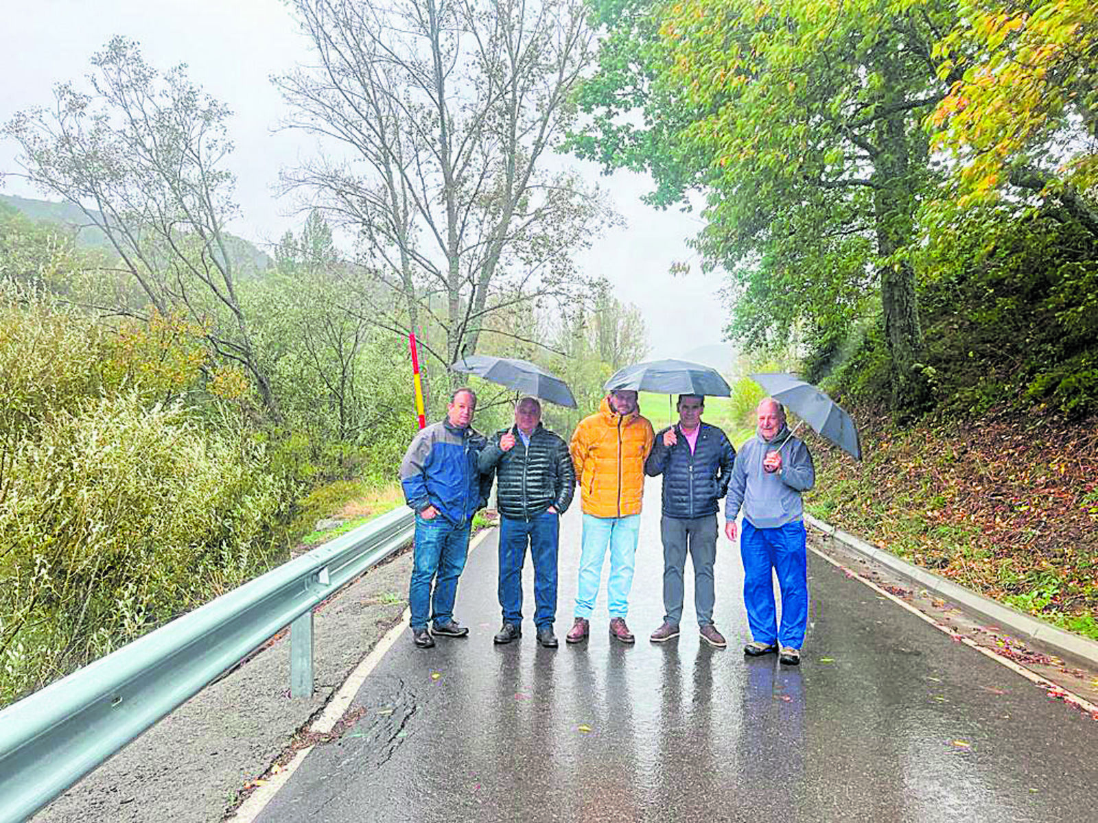 Visitaron la zona acompañados por diputados provinciales. | L.N.C.