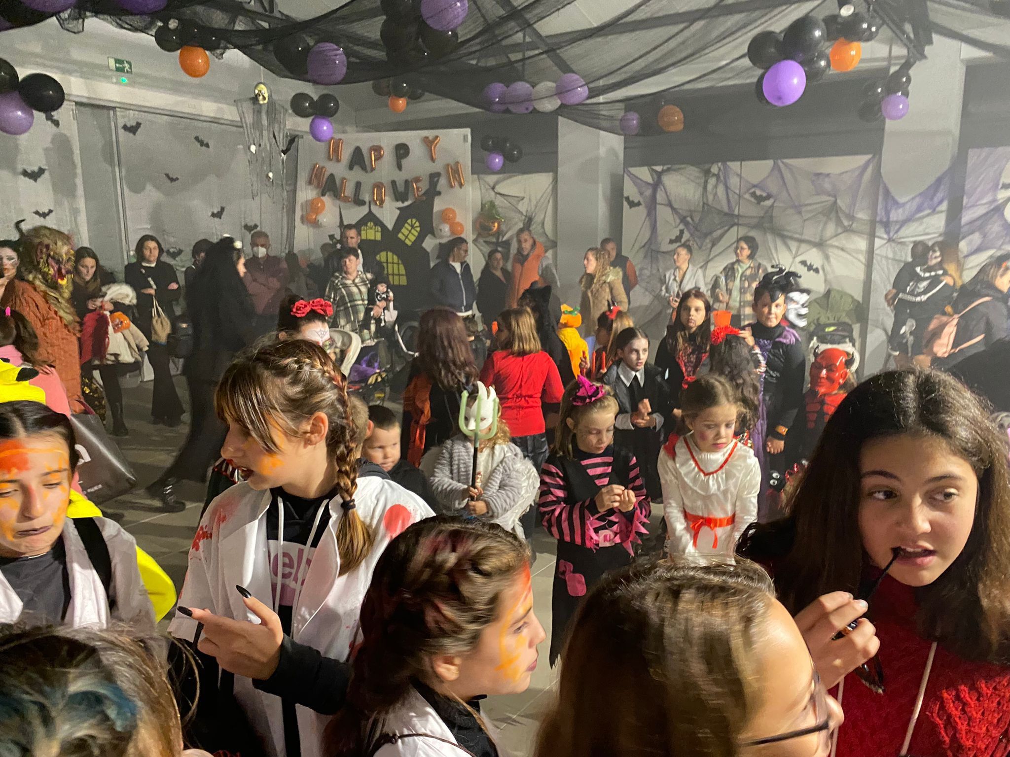 Fiesta de disfraces de Halloween del año pasado en ExpoCoyanza. | L.N.C.
