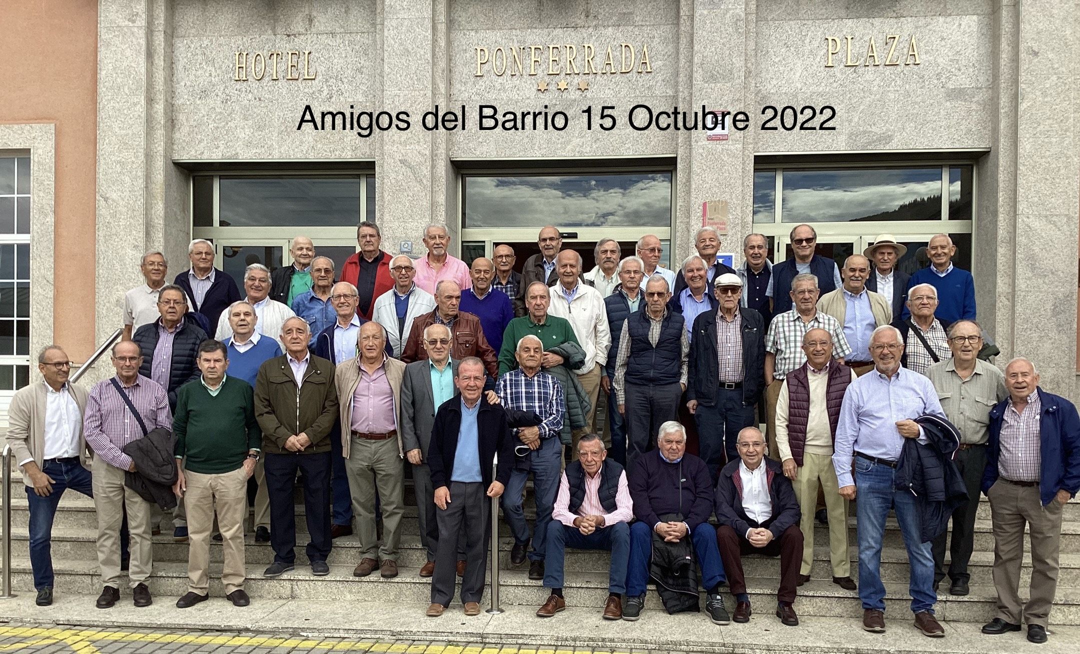 Una foto de familia en el reencuentro del año pasado. 