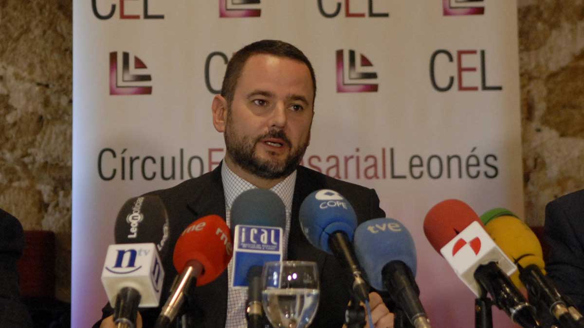 José Ángel Crego, durante su presentación tras ser elegido como presidente del CEL en 2014. | MAURICIO PEÑA