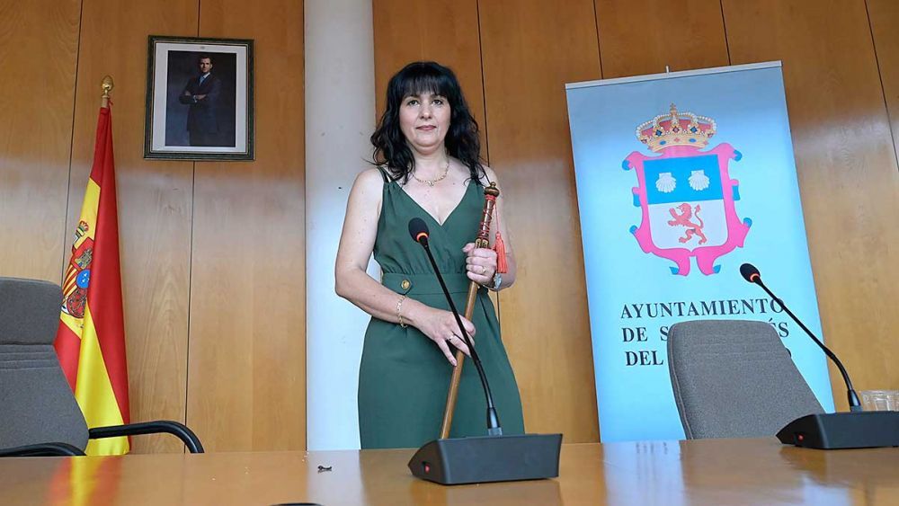 Ana María Fernández Caurel tomó posesión como alcaldesa de San Andrés en junio. | MAURICIO PEÑA