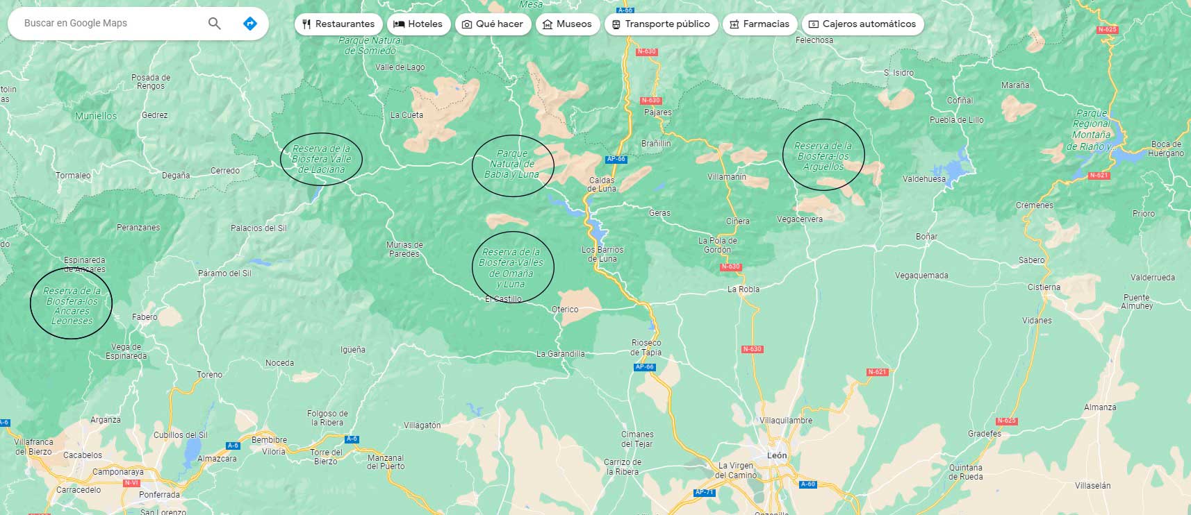 Las Reservas de la Biosfera ya están en Google Maps. | GOOGLE MAPS