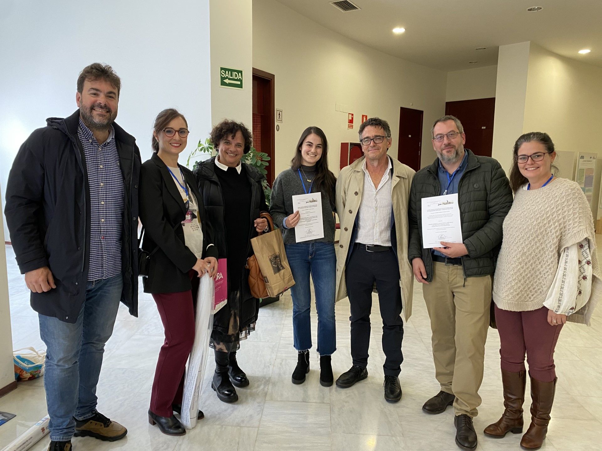 Premiados en las jornadas de la Acylp. | L.N.C.