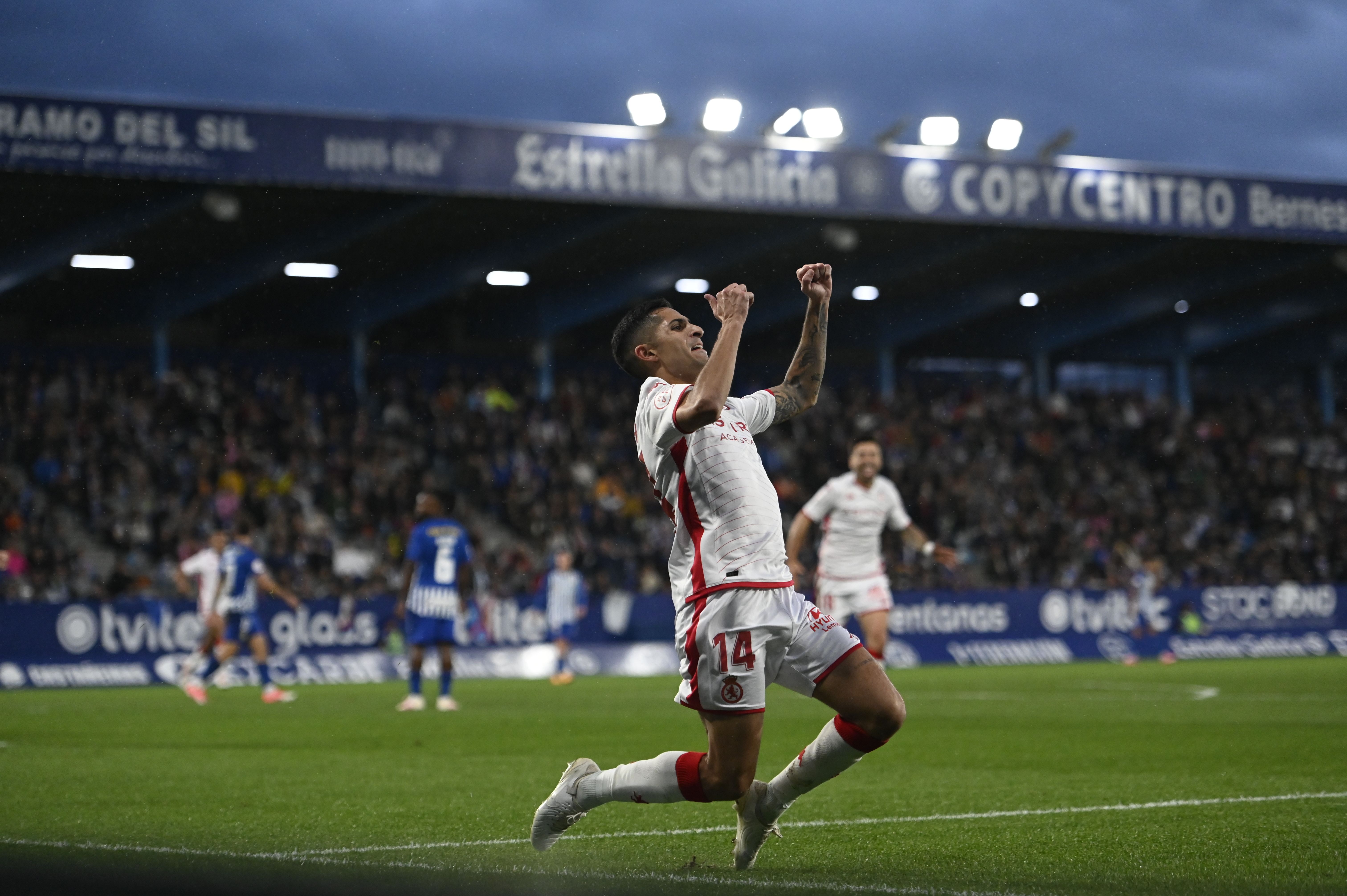 Bicho celebra un gol. | SAÚL ARÉN