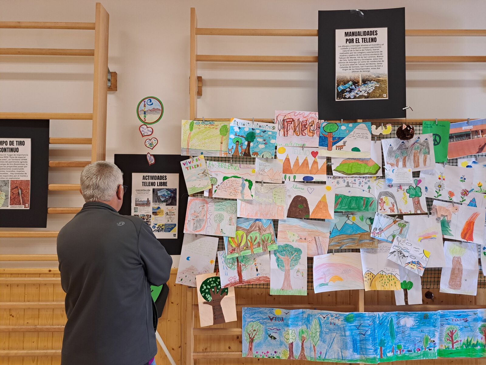 La exposición estará este fin de semana en Val de San Lorenzo. | L.N.C.