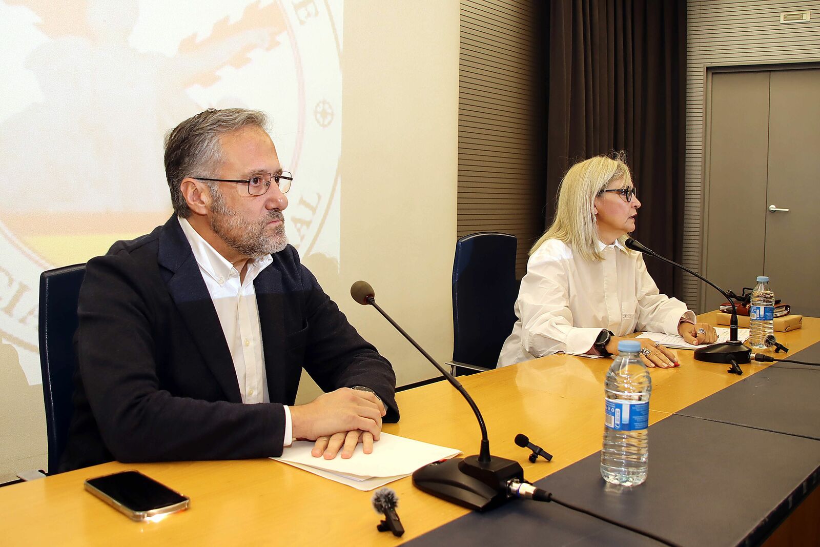 Carlos Pollán asiste a la inauguración de las Jornadas Hispanidad León. | CAMPILLO (ICAL)