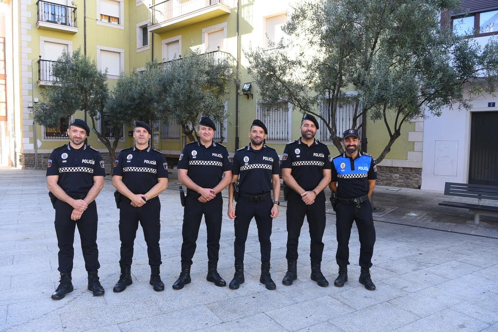 Agentes de la Policía Municipal de Ponferrada en una imagen de archivo.