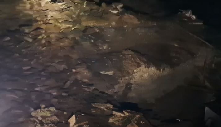 Las viviendas quedaron completamente destrozadas.