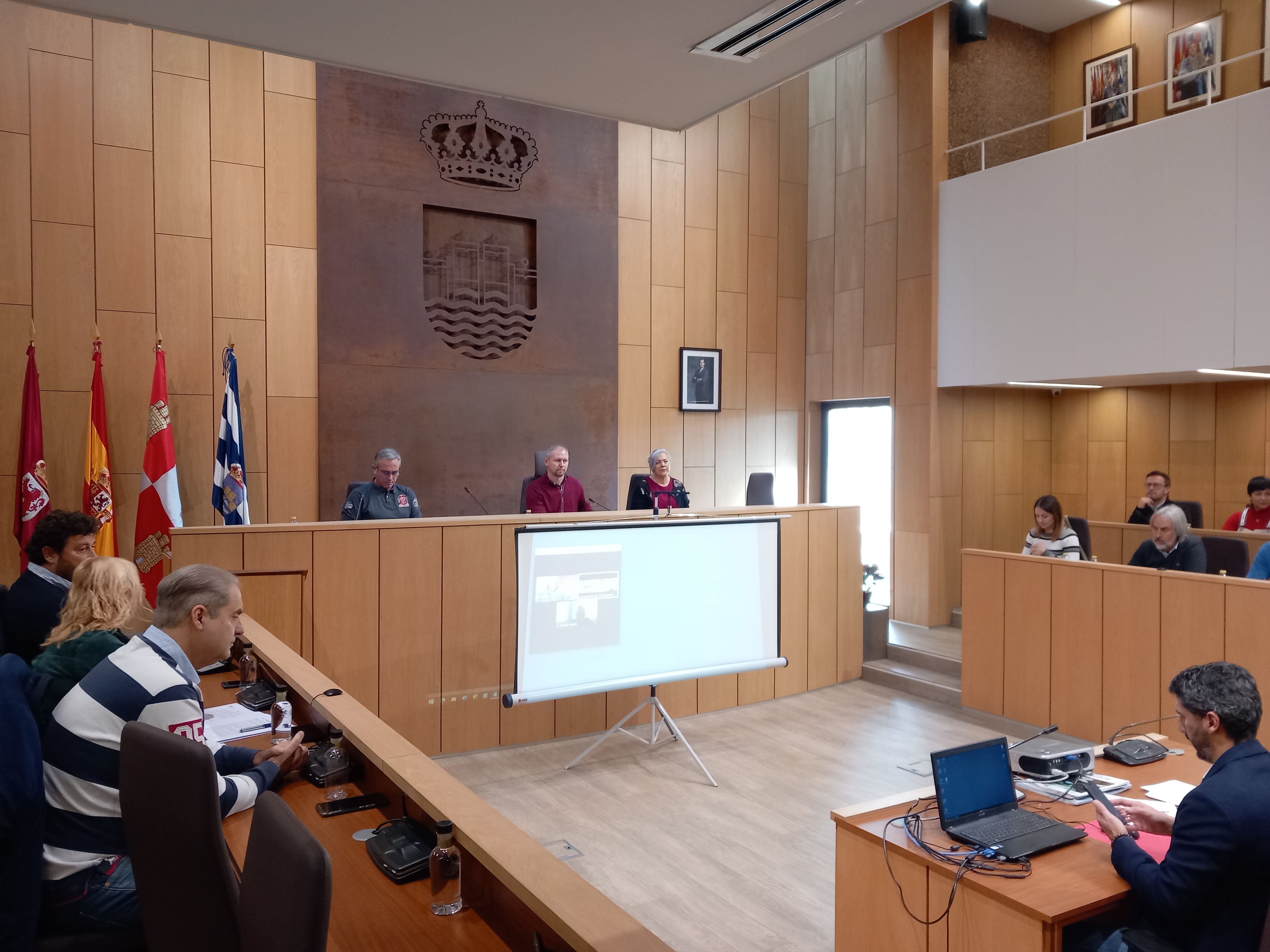 La moción contra la amnistía se votó este lunes en el pleno del Ayuntamiento de Villaquilambre. | L.N.C.